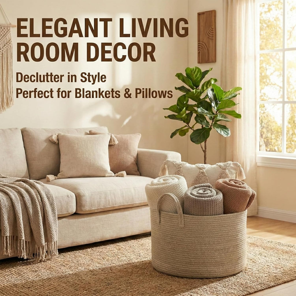 Boho Beige Throw Pillow - View 2