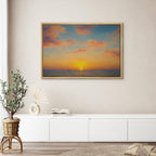 Framed Farmhouse Beige Wall Art — 16" - View 4