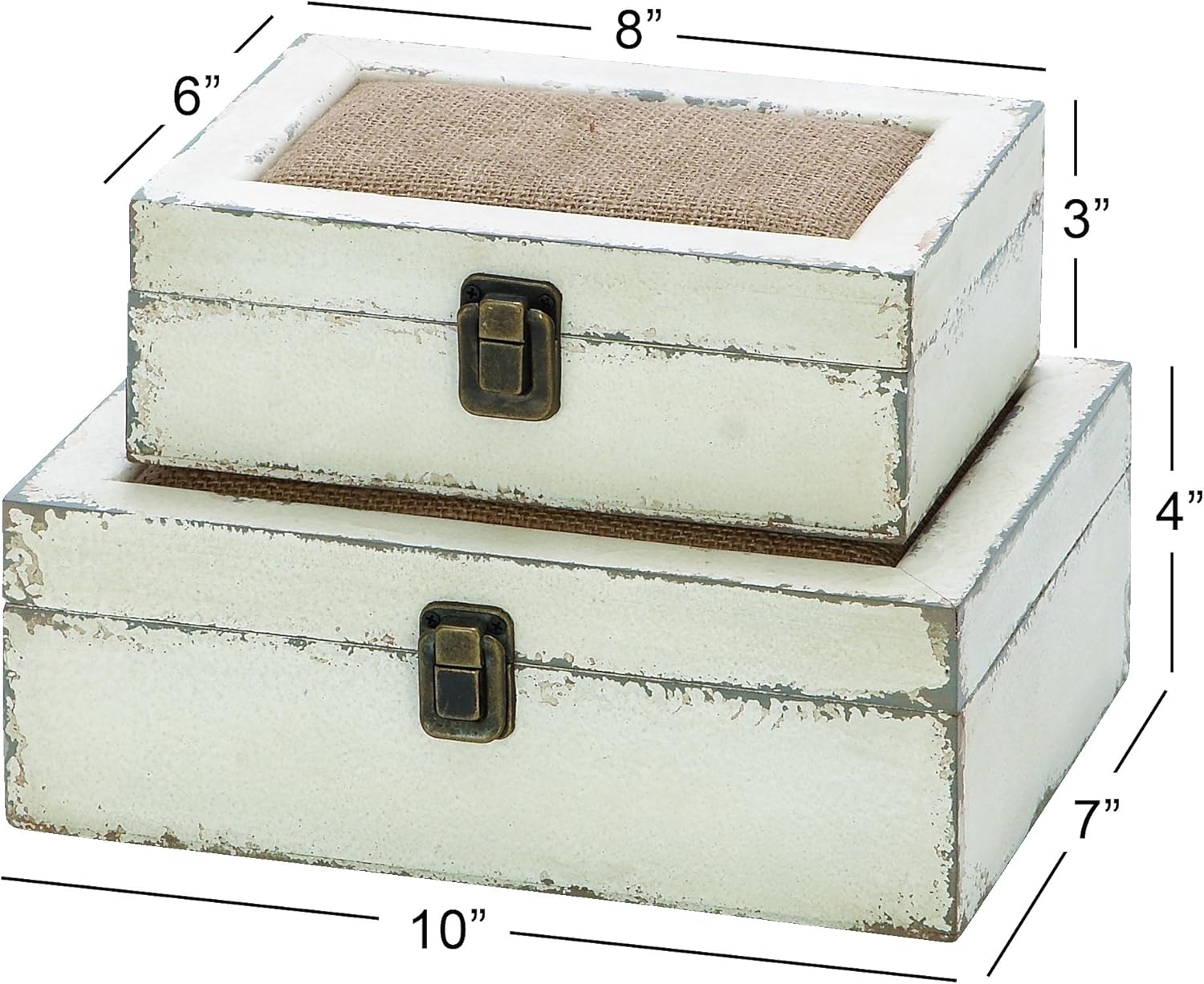 Wood Storage Basket — 10" - View 7