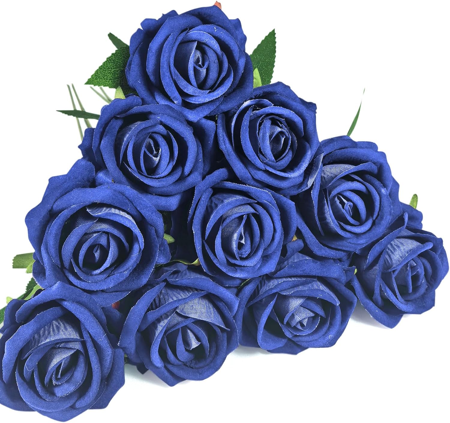 Black Artificial Plant — Smoke Blue