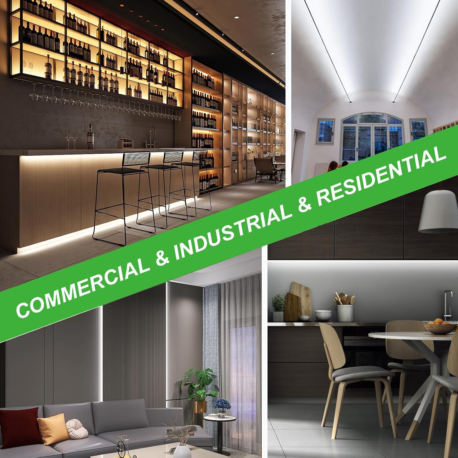 Dimmable Metal LED Strip Lights - View 7