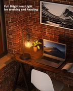 Dimmable Modern Black Bedside Lamp - View 6