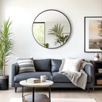 Black Wall Mirror — 36" - View 6