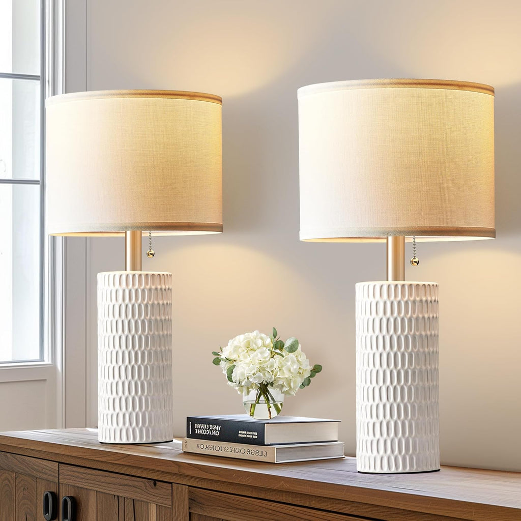 Modern Blue Table Lamp — 20" - View 2