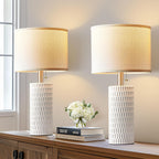 Modern Blue Table Lamp — 20" - View 2
