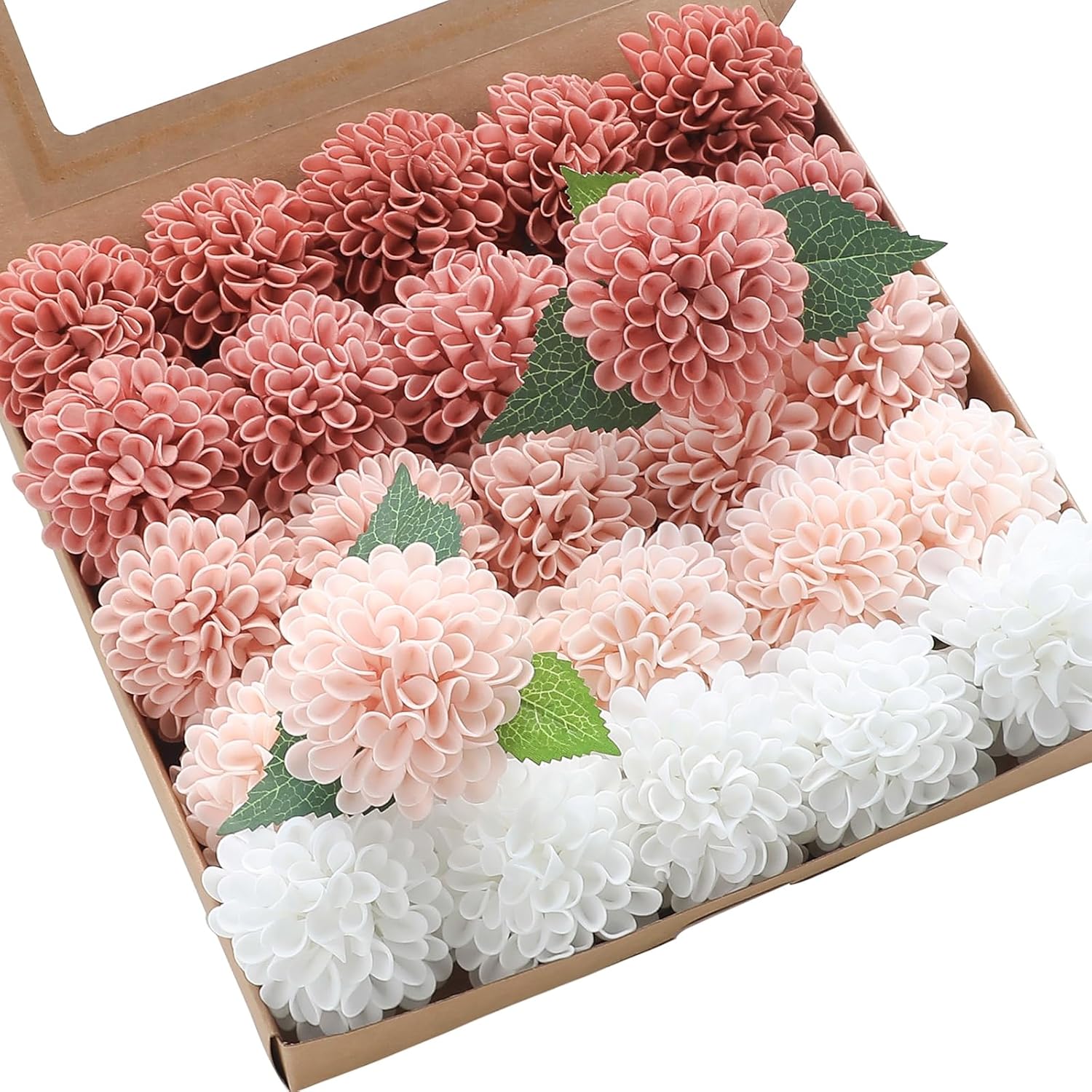 Beige Artificial Plant — Shades of Dusty Rose