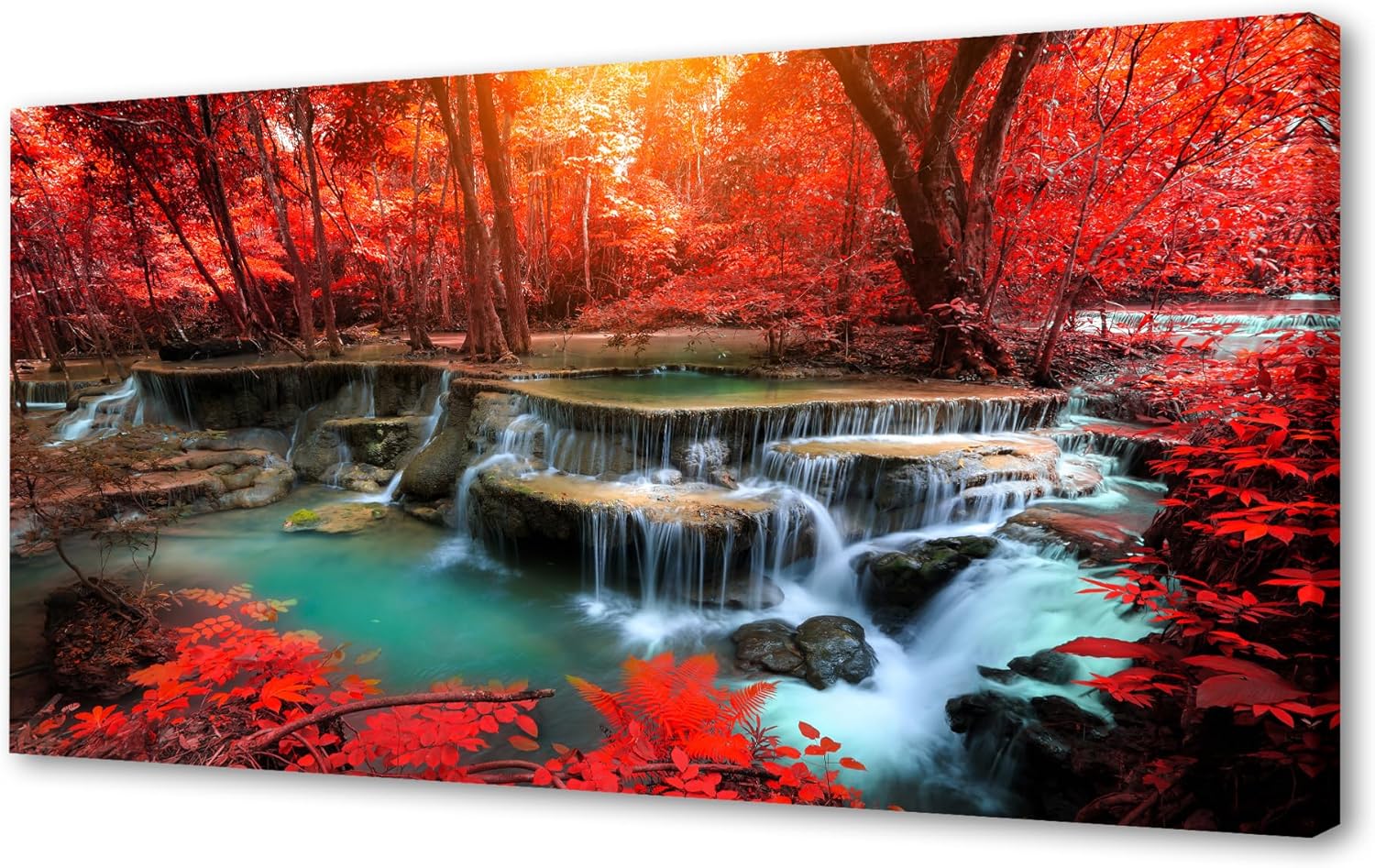 Framed Luxe Black Wall Decor — 58" — 71"L x 36"W