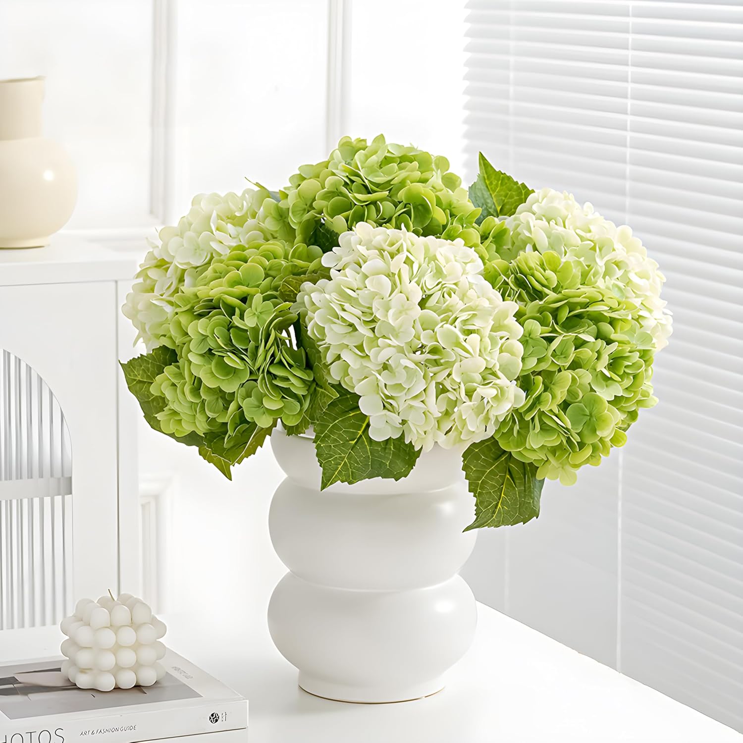 Blue Artificial Flowers — 20" - View 5