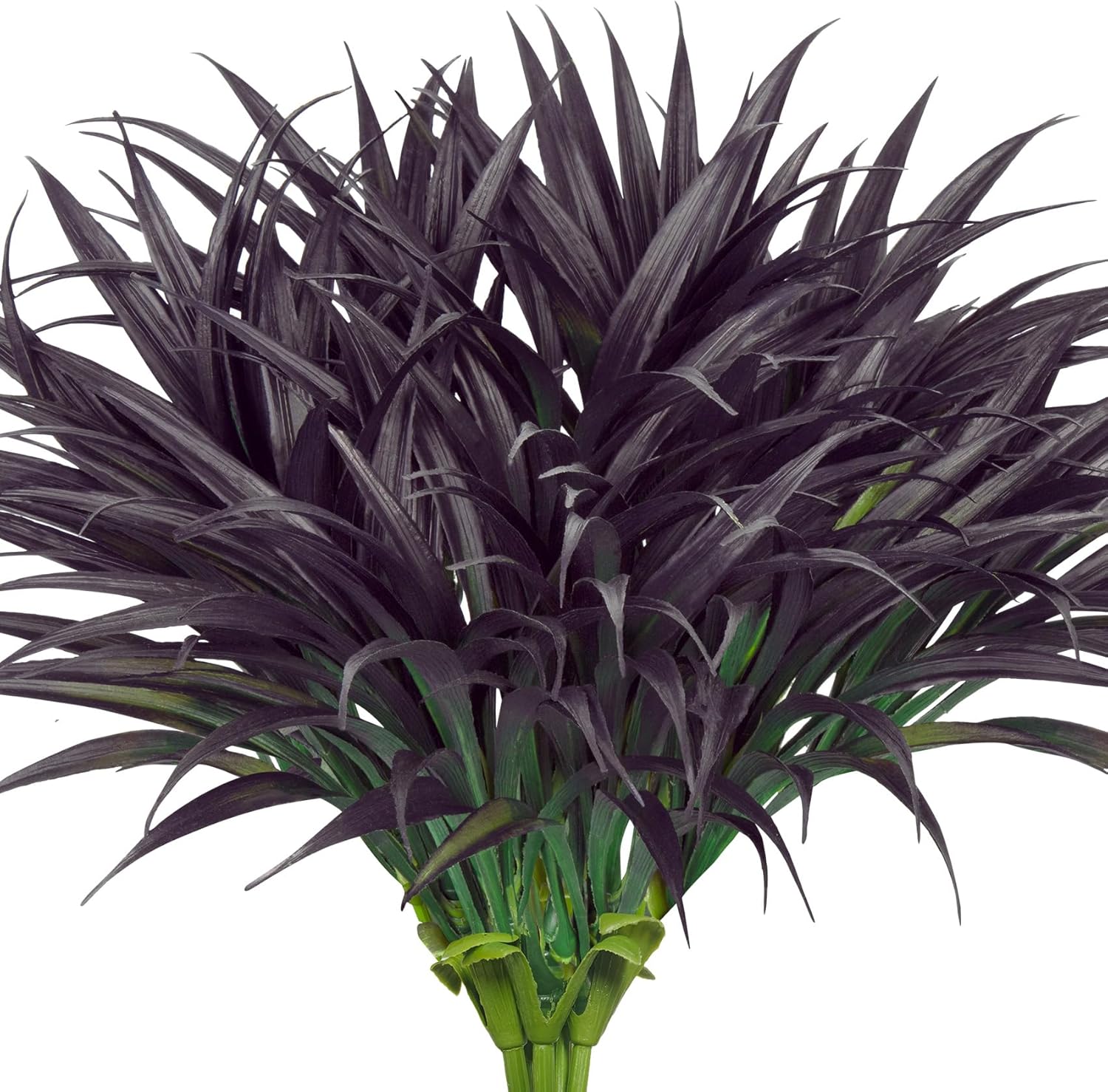 Green Artificial Plant — Deep Purple