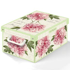 Linen Fabric Storage Basket — 8x9