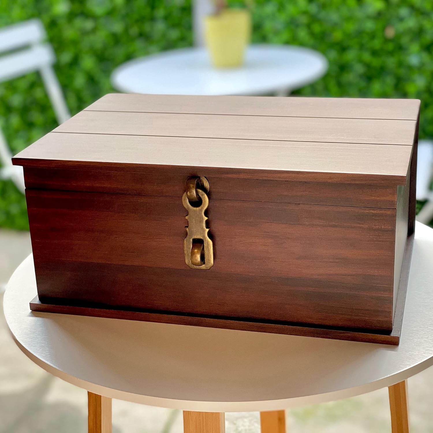 Antique Wood Storage Basket - View 5