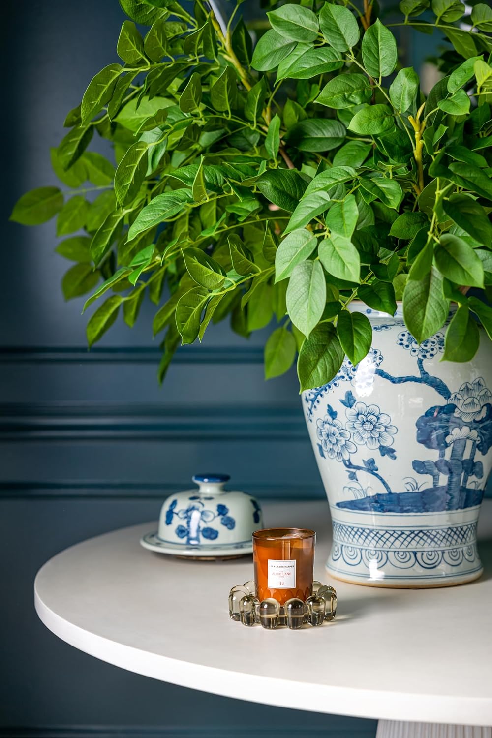 Modern Grey Candle - View 7