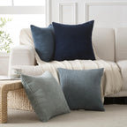 Boho Beige Throw Pillow Cover — 18" - View 5