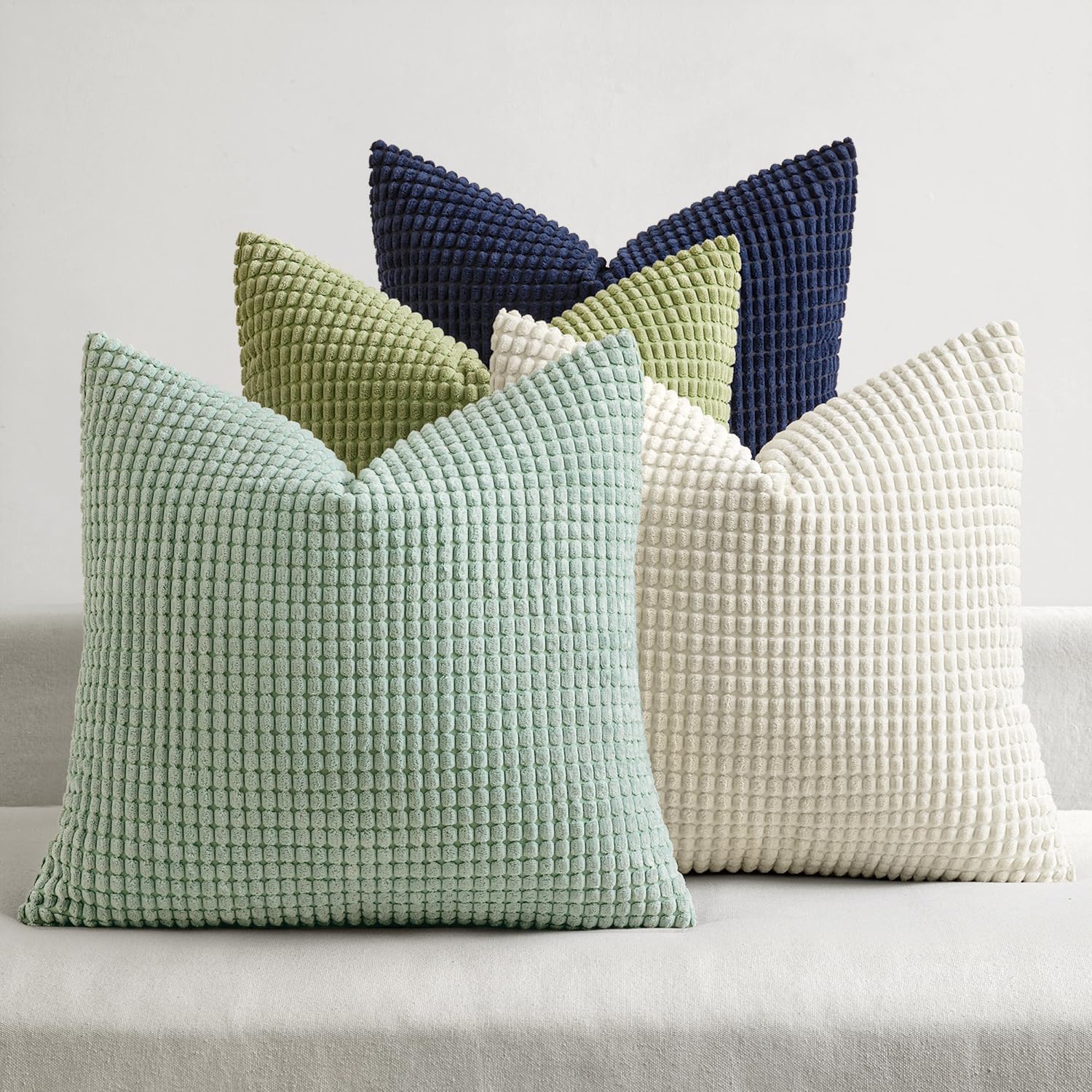Boho Beige Pillow Cover — 18" — 20" x 20" (Pack of 4)