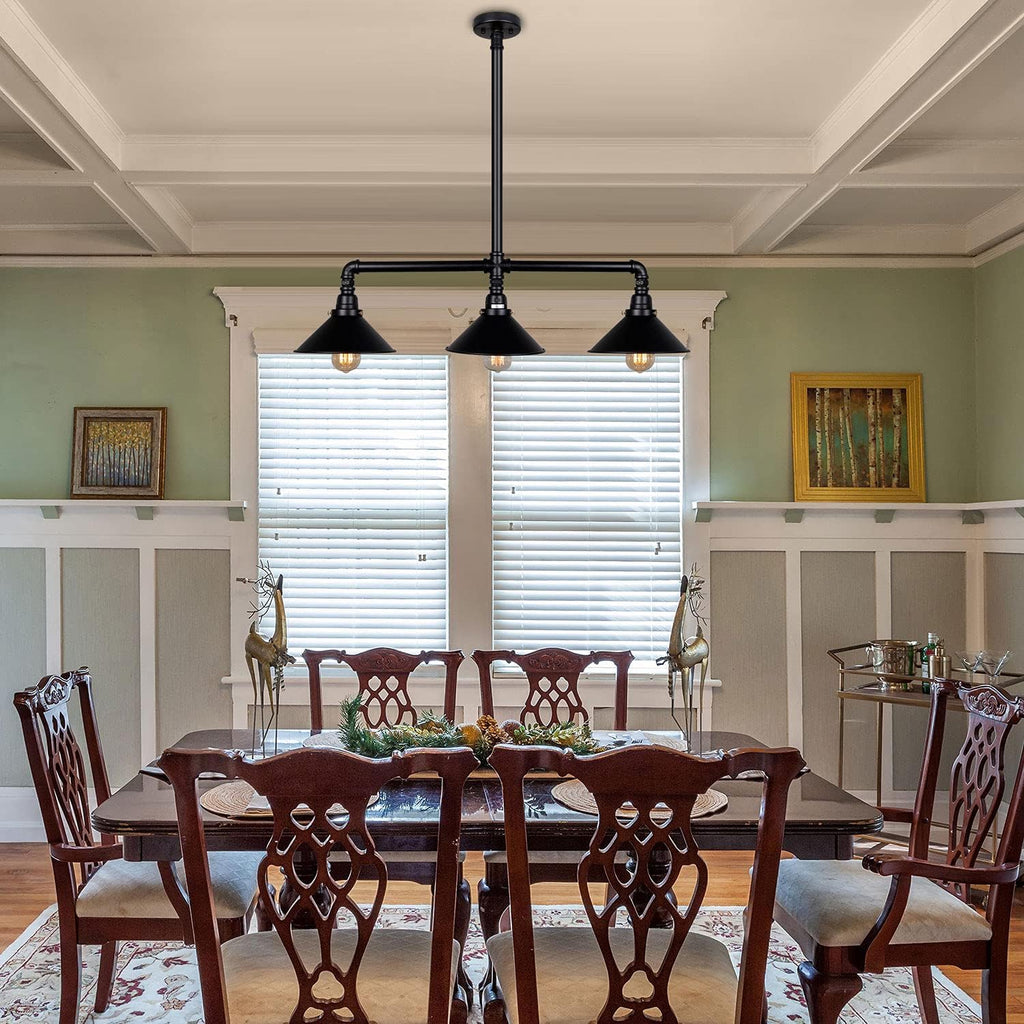 Farmhouse Metal Pendant Light - View 3