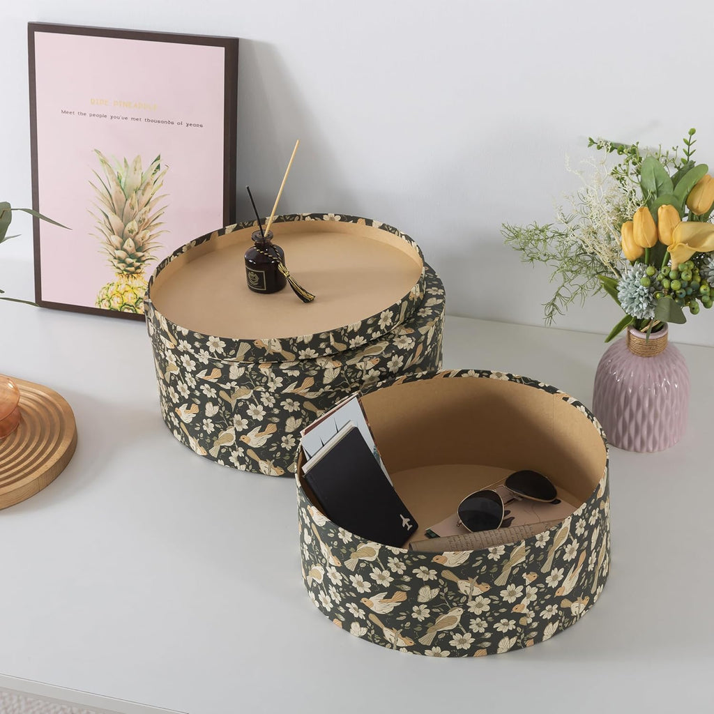 Oval Metal Storage Basket — Set of 2 - View 7