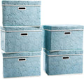 Blue Storage Bin — 8" — Blue