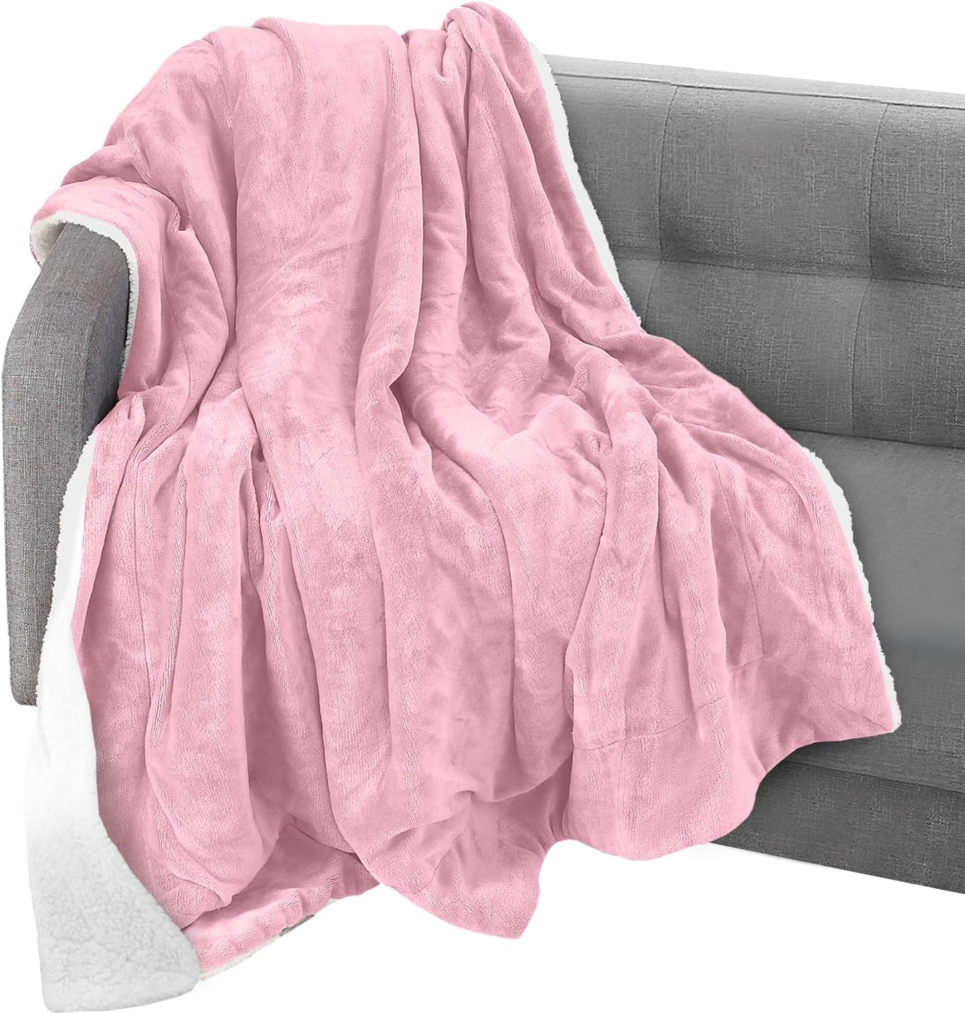 Beige Throw Pillow — 60" — 50 x 60