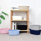 Boho Beige Storage Bin — 12" - View 7