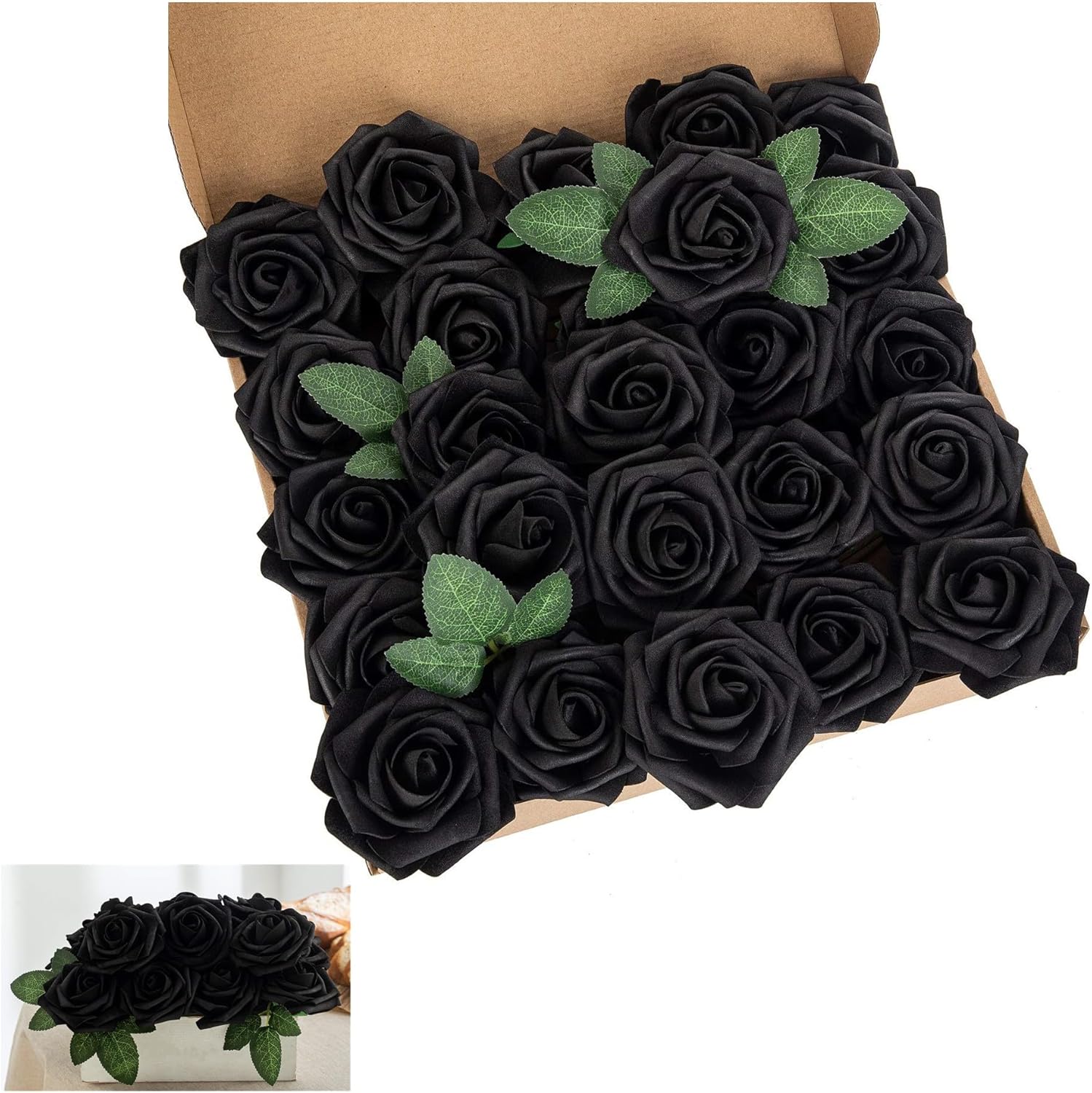 Black Artificial Plant — Black