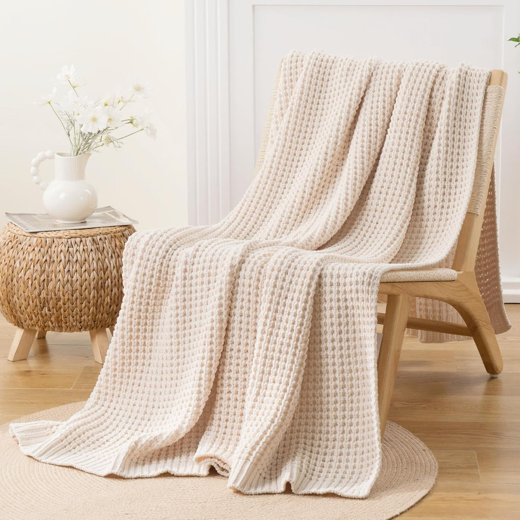 Beige Throw Pillow — 50" - View 4