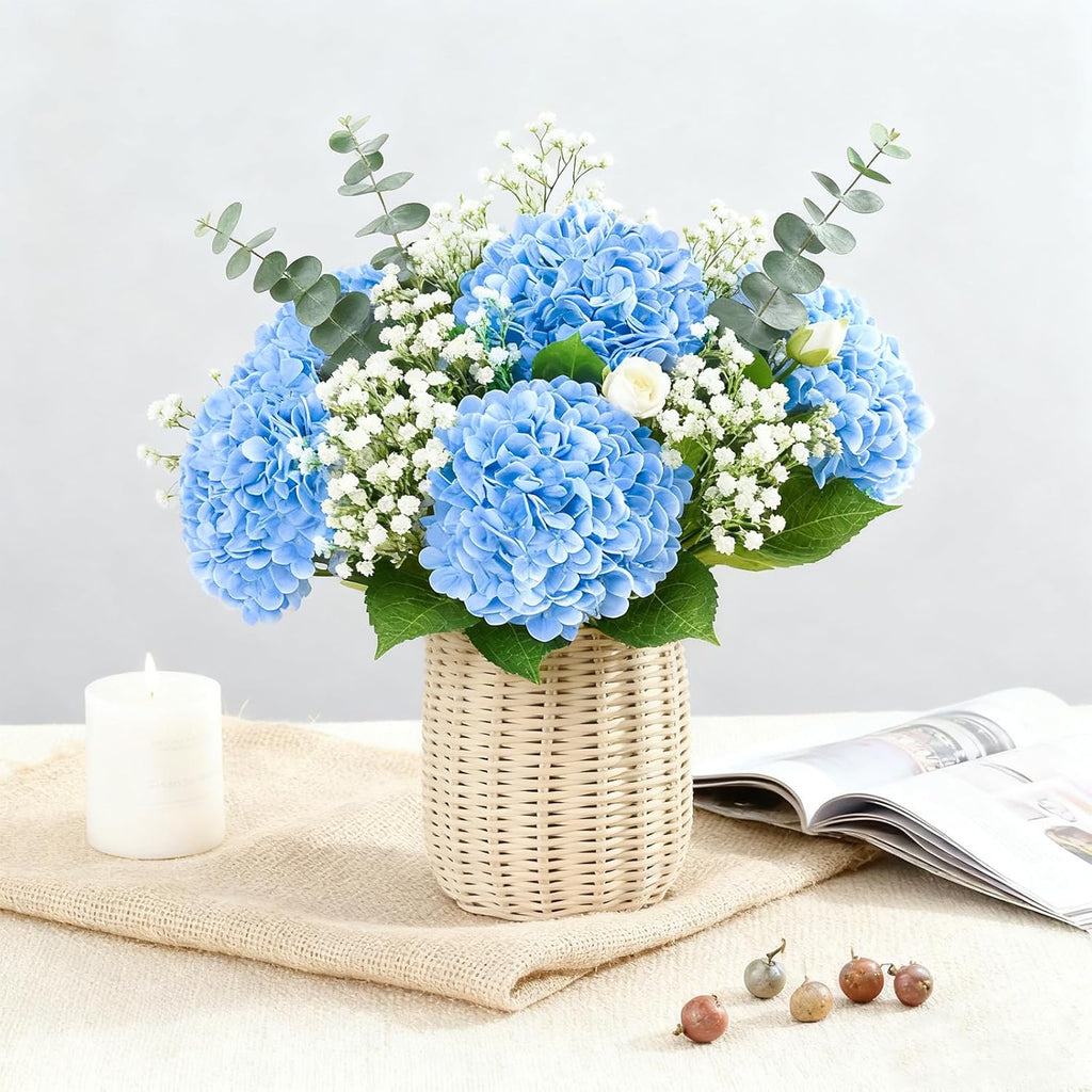 Blue Artificial Flowers — 21" - View 5
