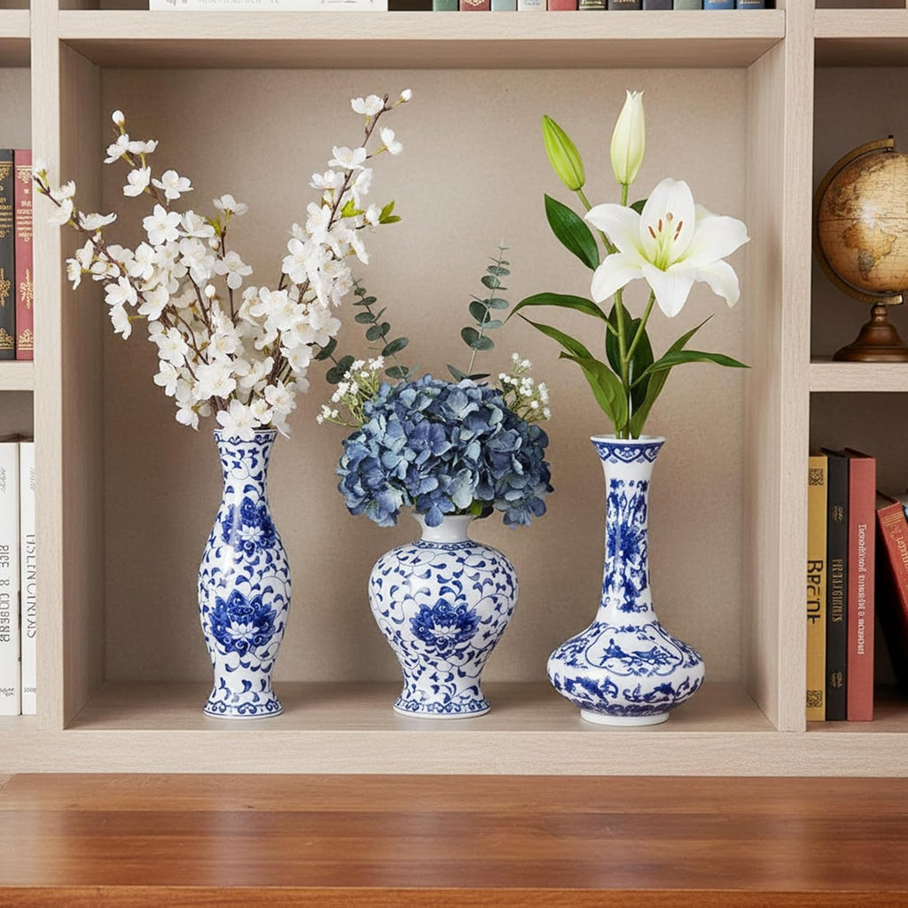 Blue Flower Vase — Set of 3 - View 6