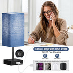 Dimmable Beige Table Lamp - View 3