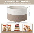 Boho Brown Throw Pillow — 20" - View 2