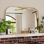 Framed Luxe Black Vanity Mirror — 30"