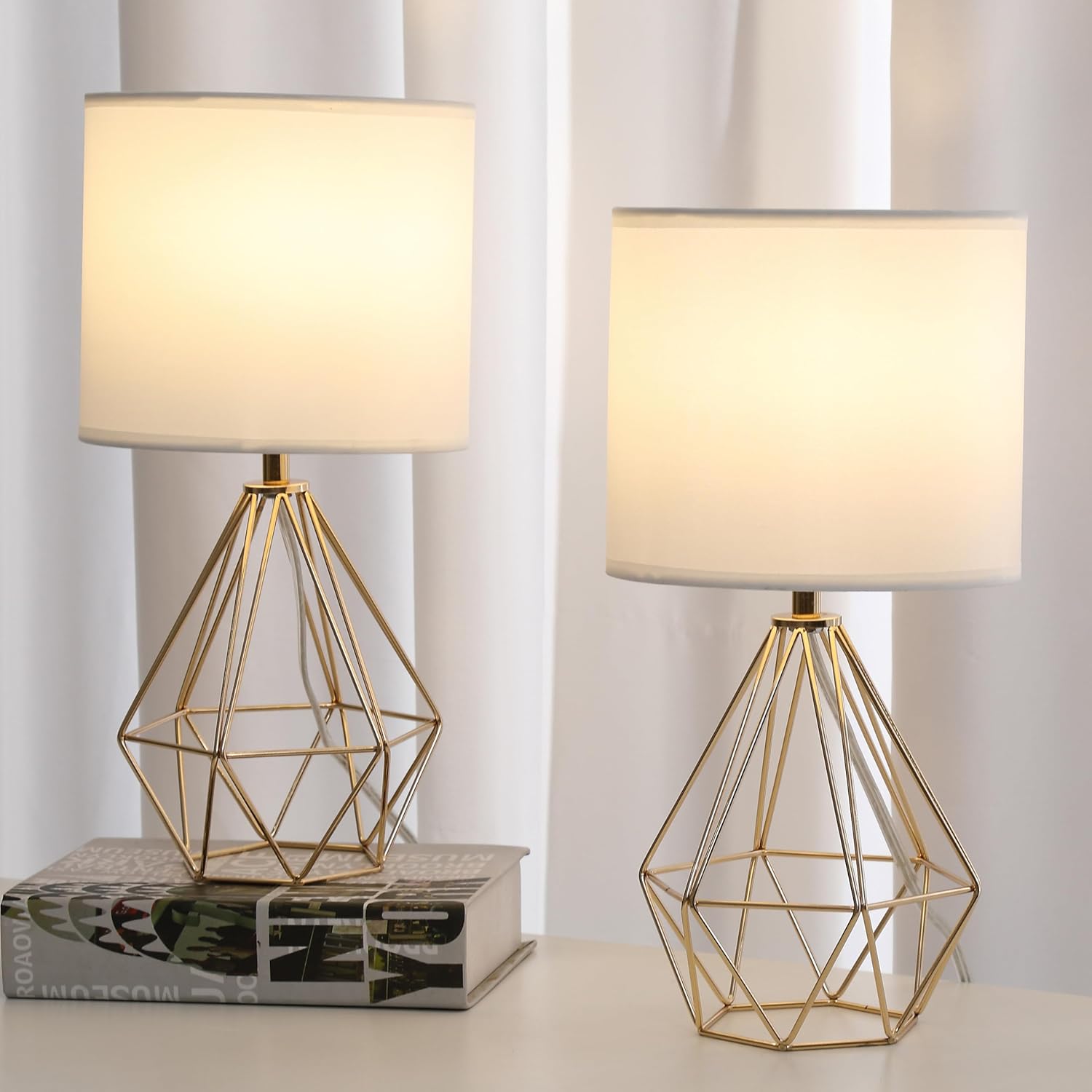 Luxe Black Desk Lamp — Set of 2 - View 8