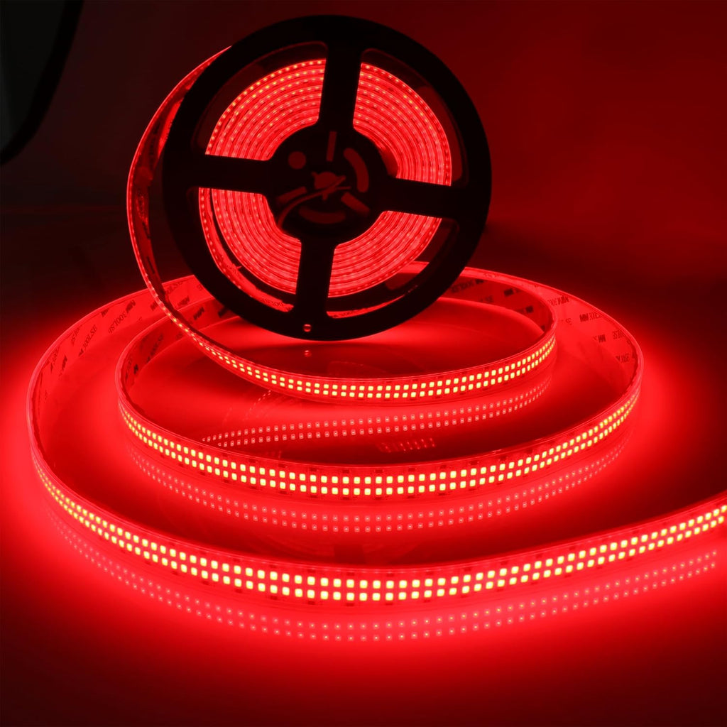 Dimmable Blue LED Strip Lights — Red