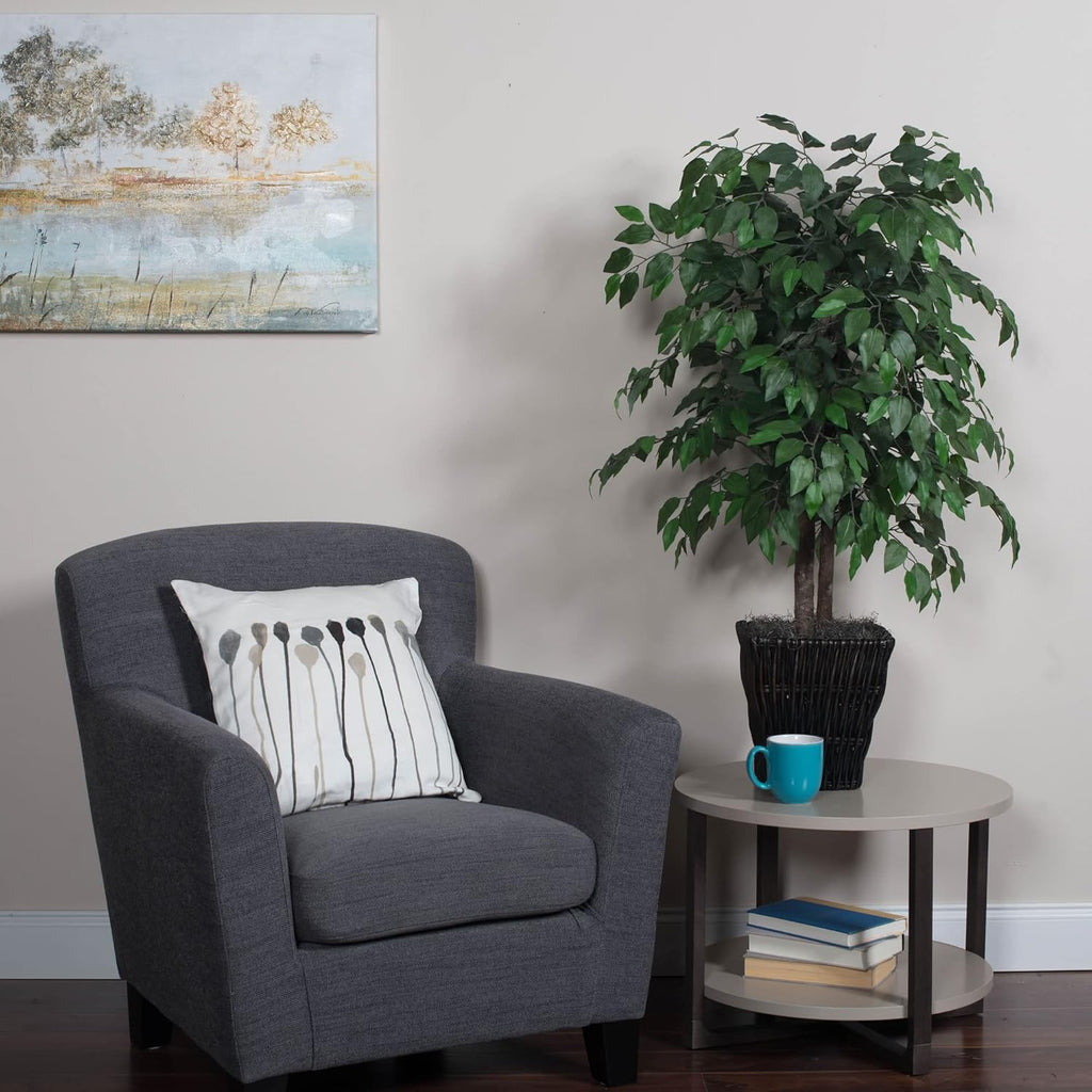 Rattan Faux Plant — 5" - View 2