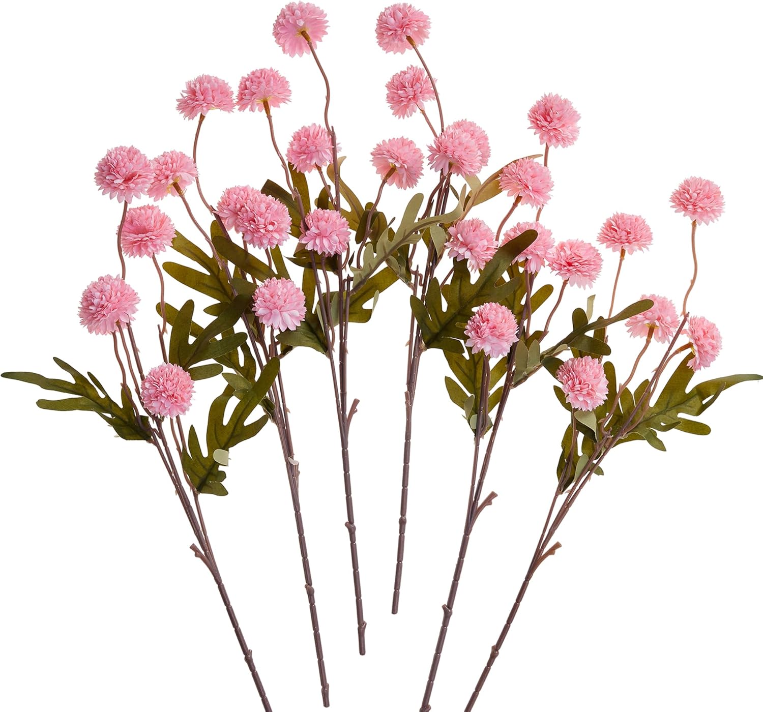 Beige Artificial Flowers — Pink