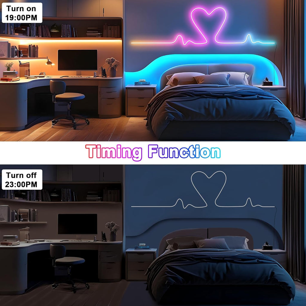 RGB Rattan LED Strip Light - View 7