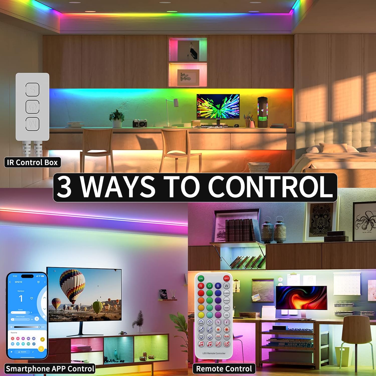 Smart Metal LED Strip Light - View 7