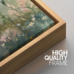 Framed Modern Fabric Wall Art — 24" - View 5