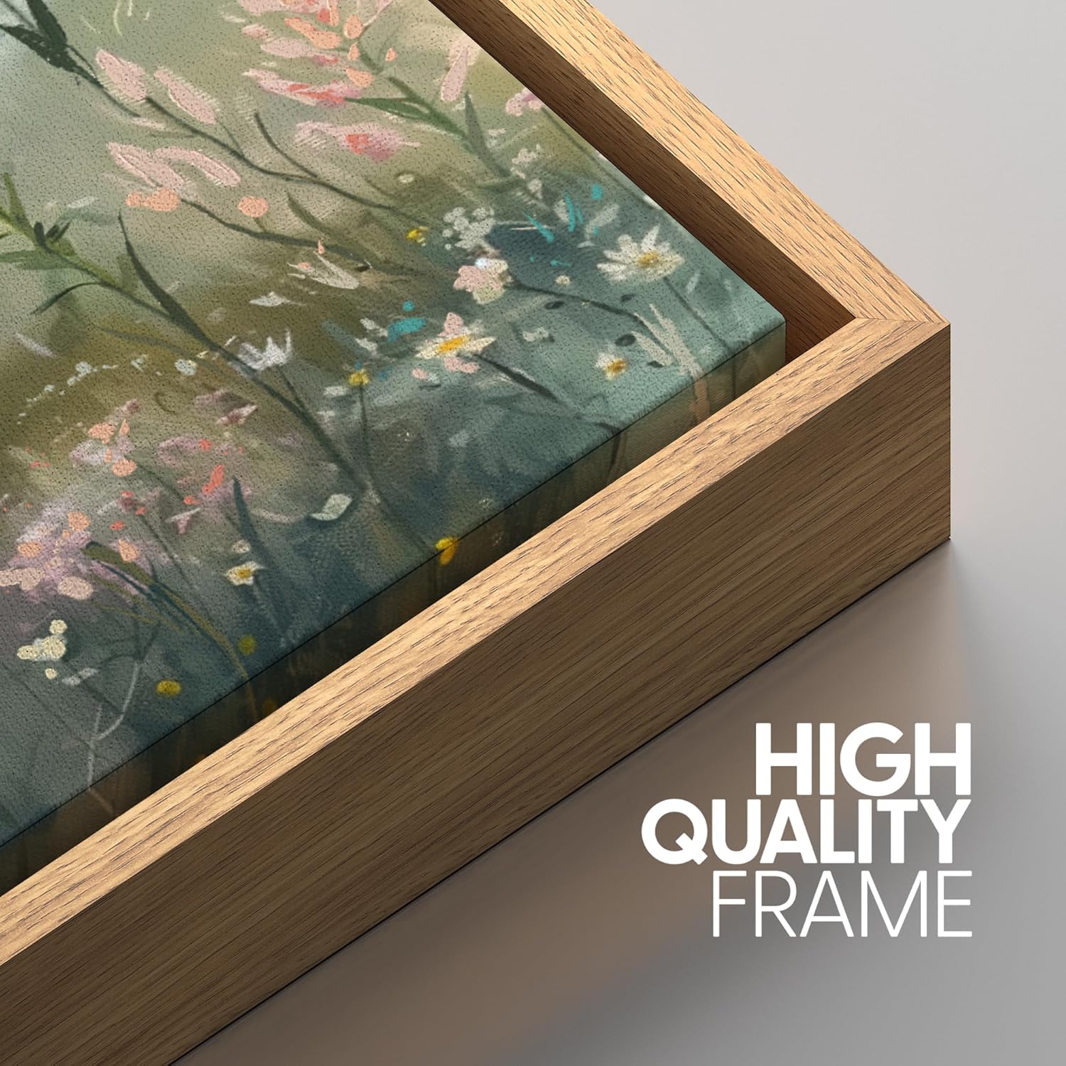 Framed Modern Fabric Wall Art — 24" - View 5