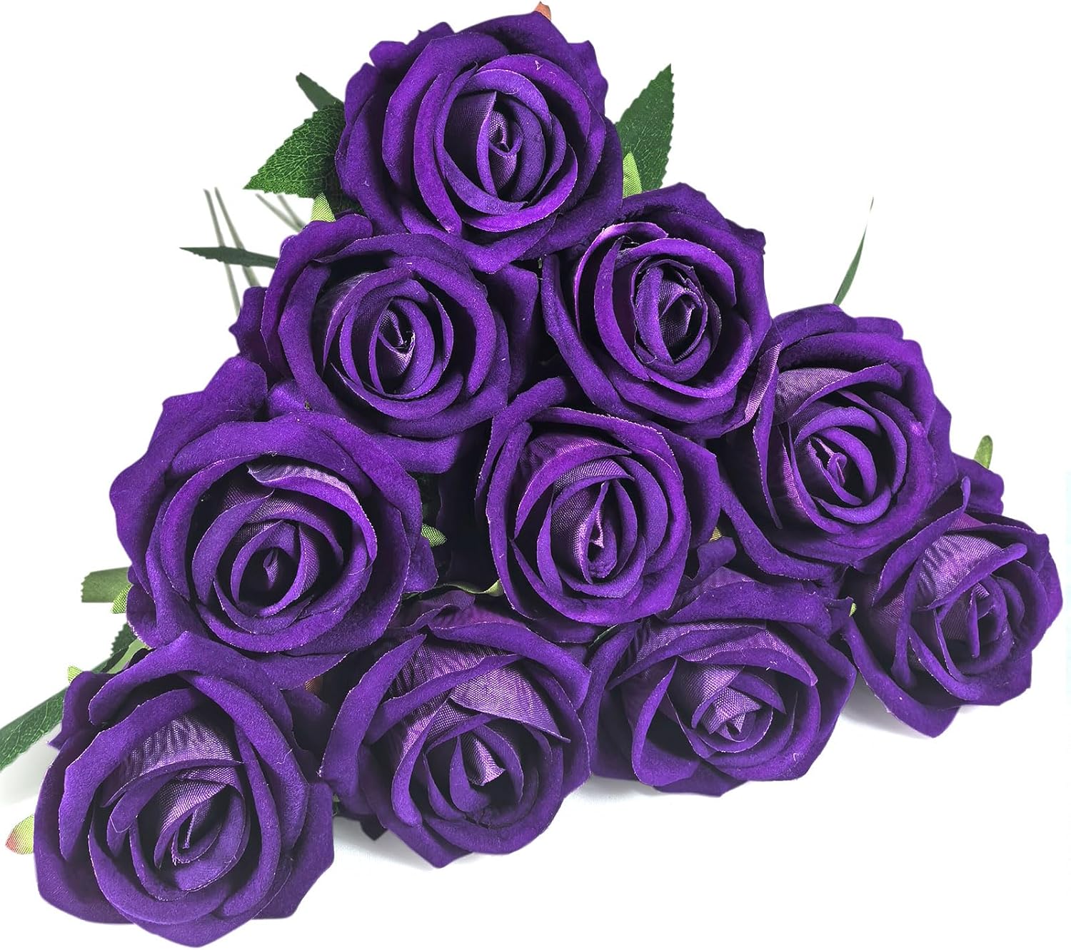 Black Artificial Plant — Dark Purple
