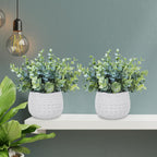 Modern Black Artificial Plant — 7.1" - View 5