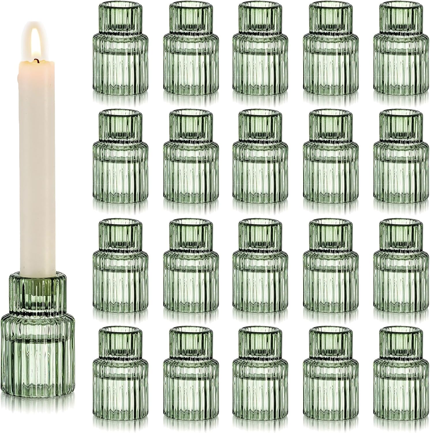 Blue Candle — 20PCS