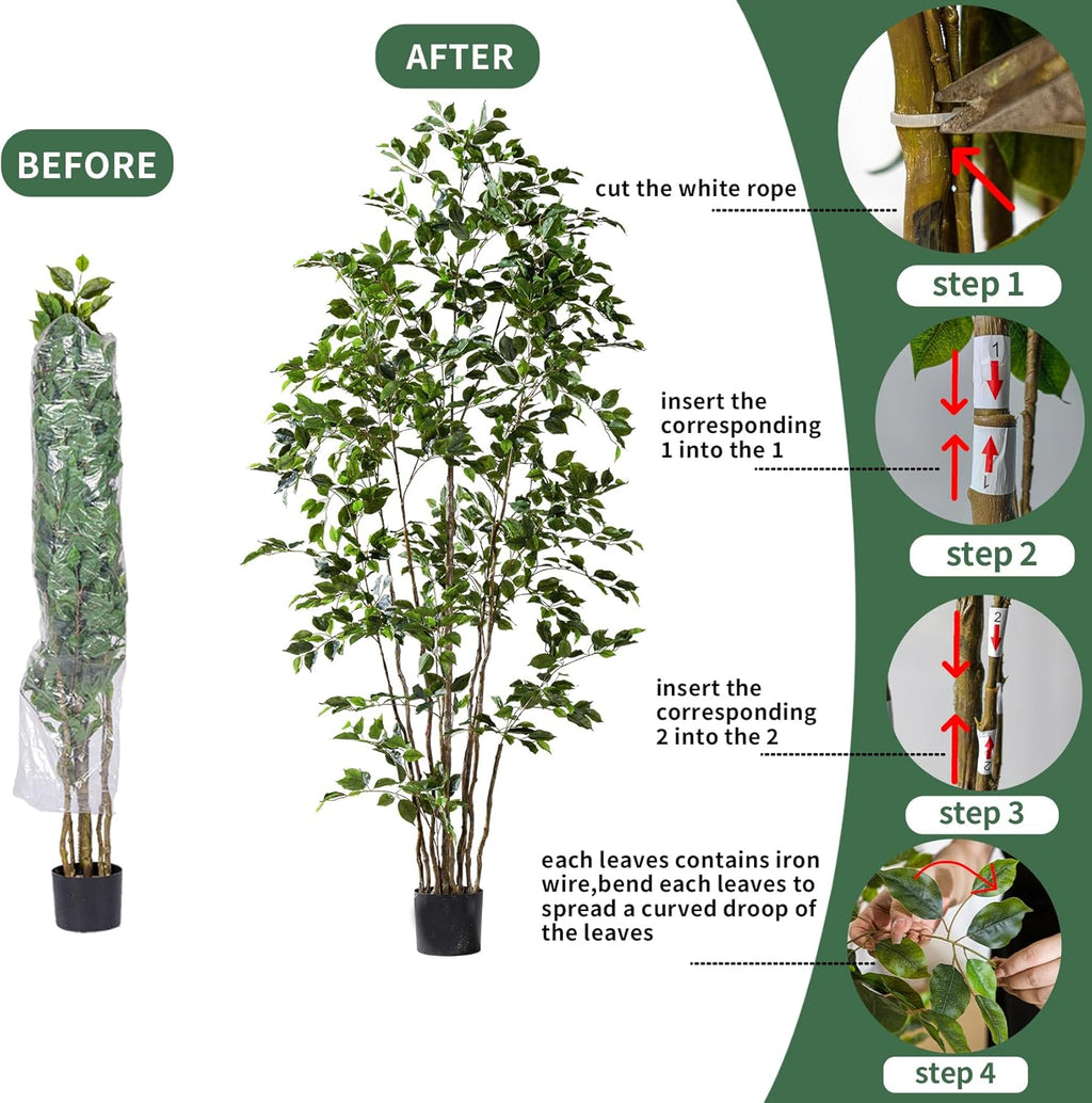 Green Artificial Plant - View 7