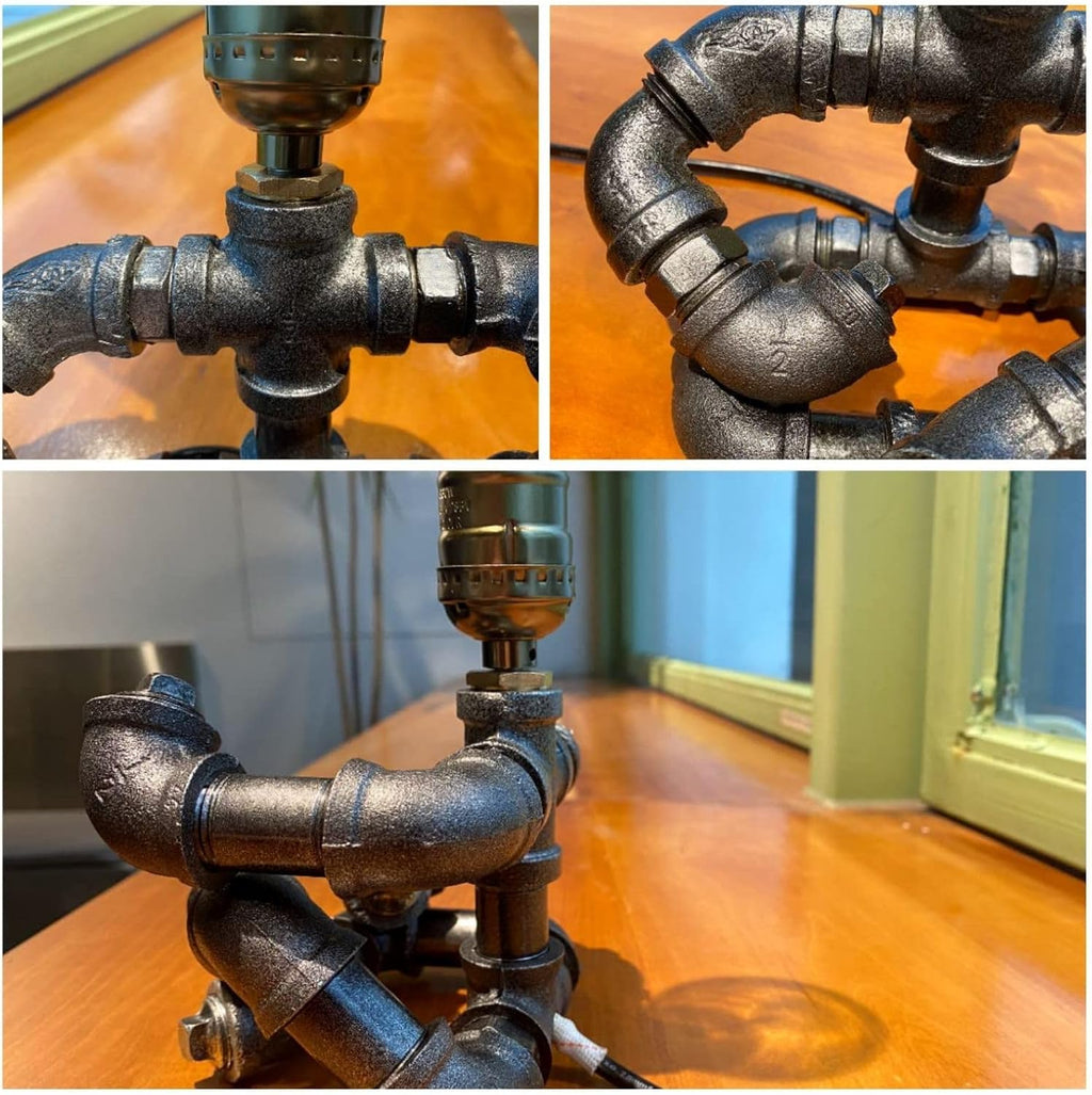 Adjustable Brown Desk Lamp - View 4