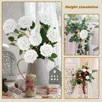 Beige Artificial Flowers — 3" - View 5