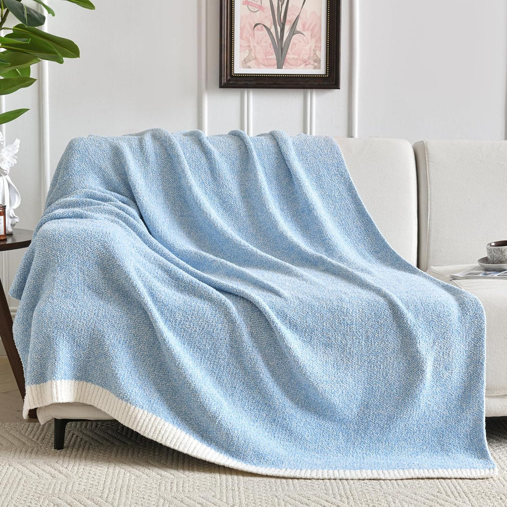 Knit Beige Throw Pillow — 50" - View 5