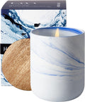 Soy Wax Pink Scented Candle — 12oz-Sea Salt Rose