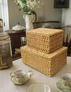 Boho Rattan Storage Basket — Set of 4 - View 2