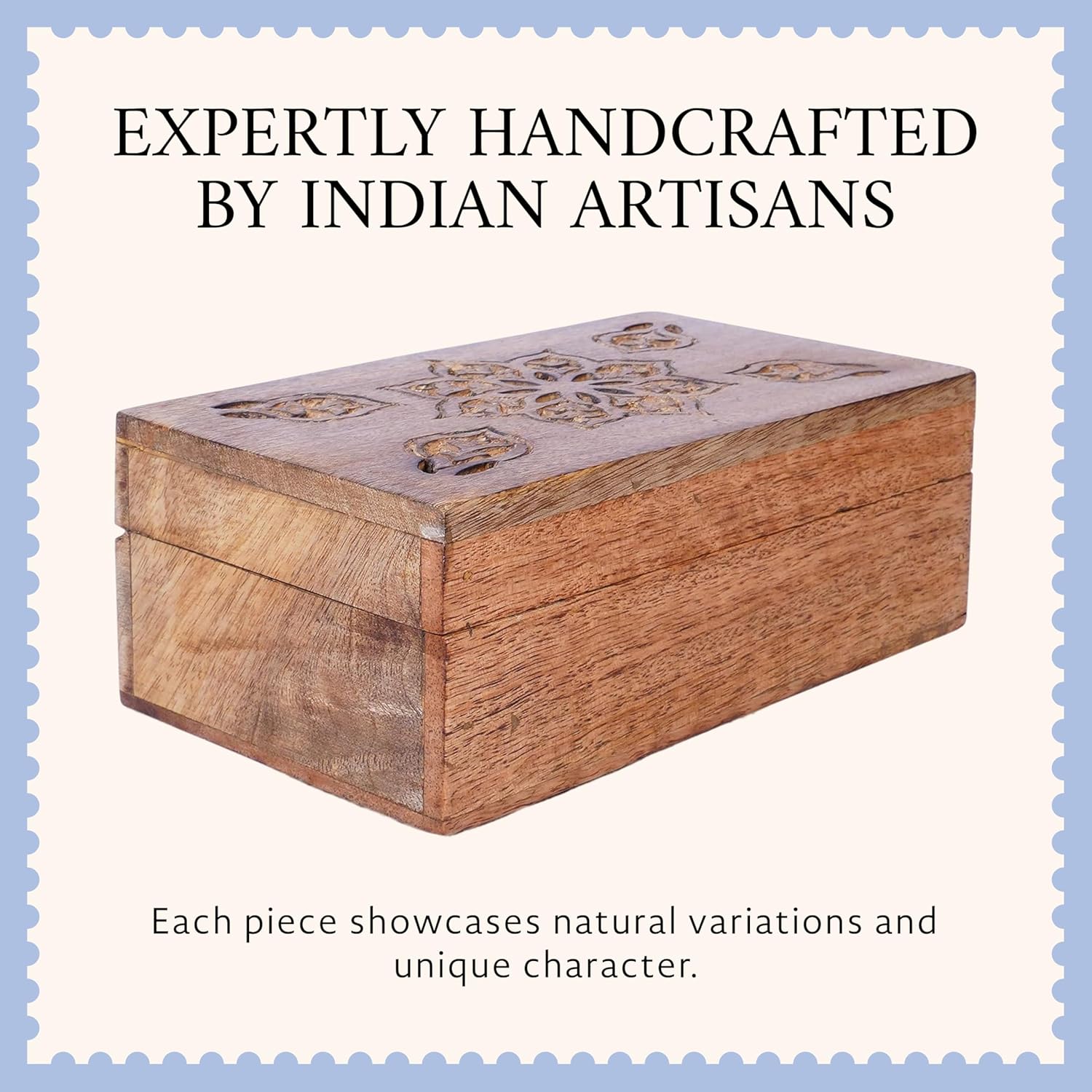 Handcrafted Wood Vase - View 4