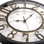 Battery Operated Mid-Century Wall Clock — 12" - View 4