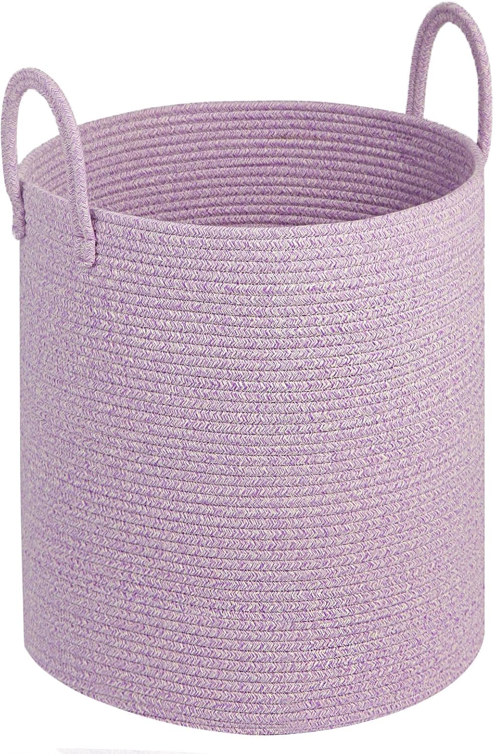 Boho Brown Throw Pillow — 20" — Light Purple